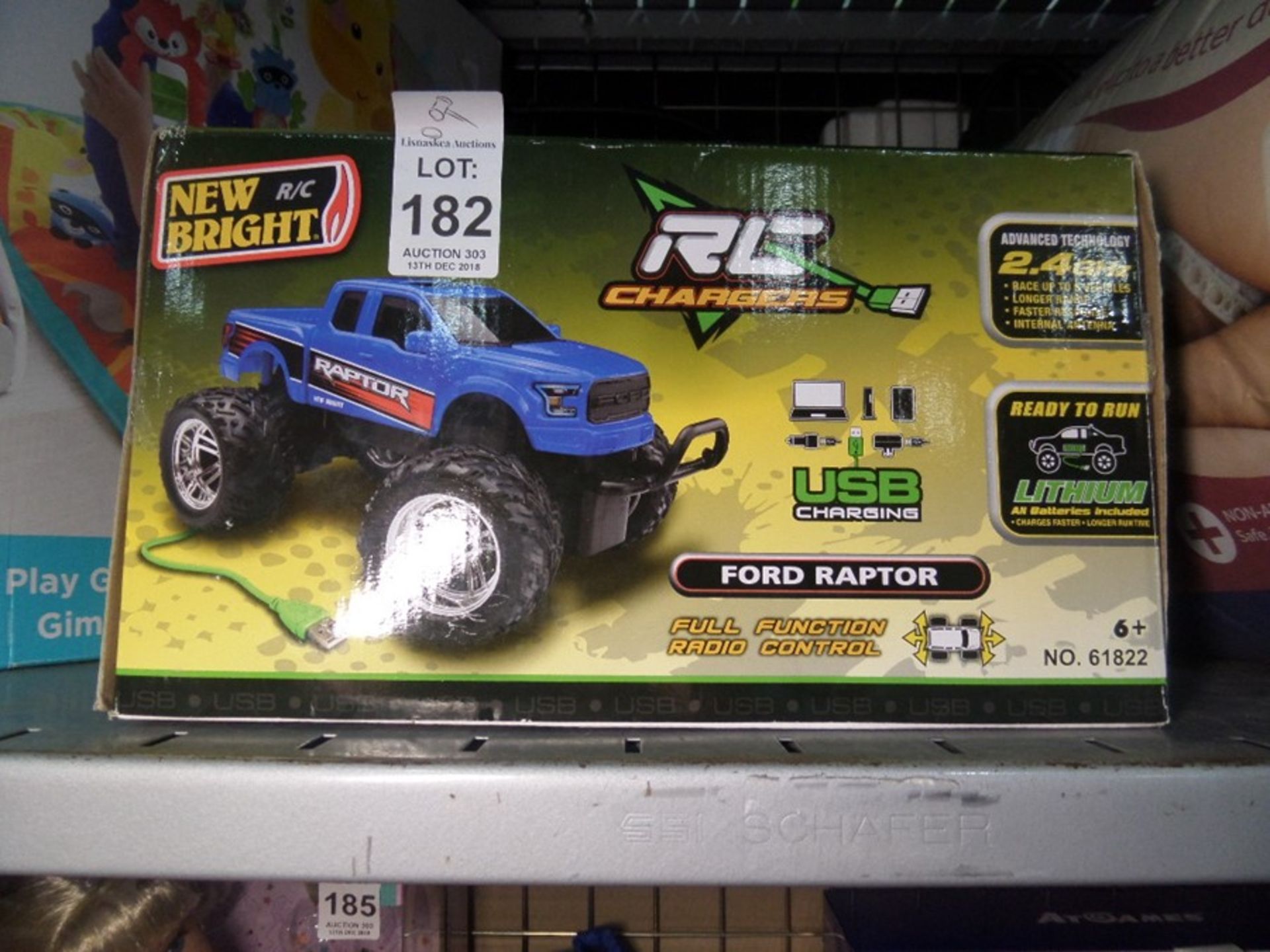 NEW R/C BRIGHT FORD RAPTOR TOY SHOP CLEARANCE