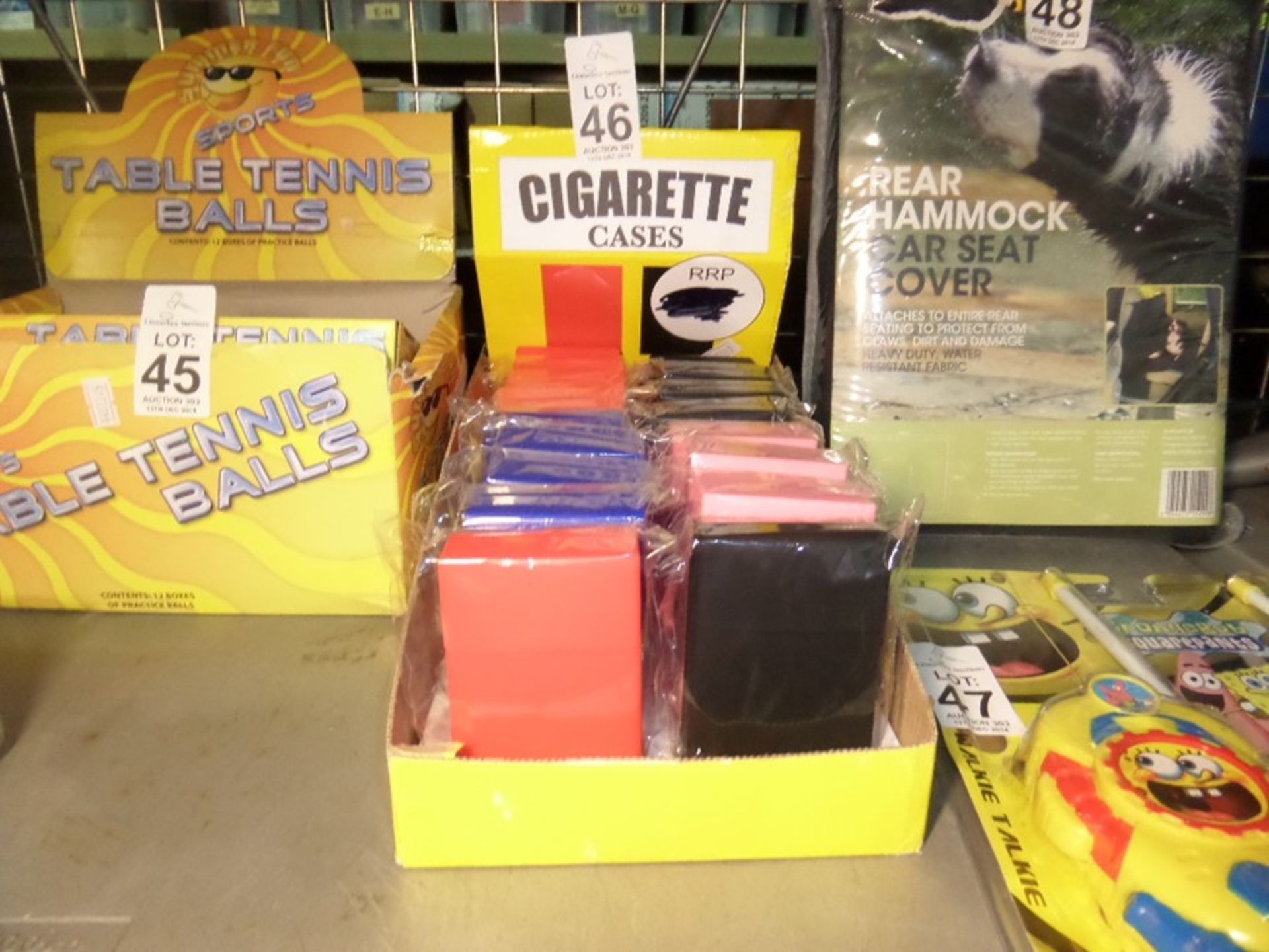 BOX OF NEW CIGARETTES CASES