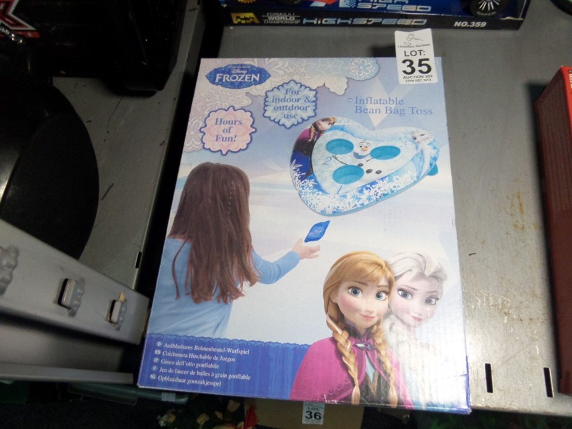 FROZEN BEAN BAG GAME SHOP CLEARANCE