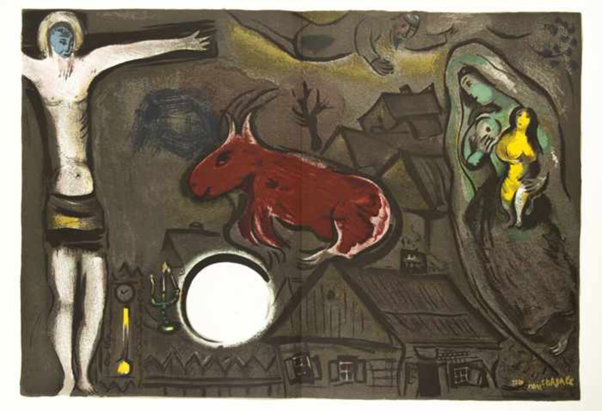Chagall, Marc Derrière le Miror, Edition 27-28, Mars-Avril, 1950 Seitenanzahl: 8 - Bild 2 aus 2