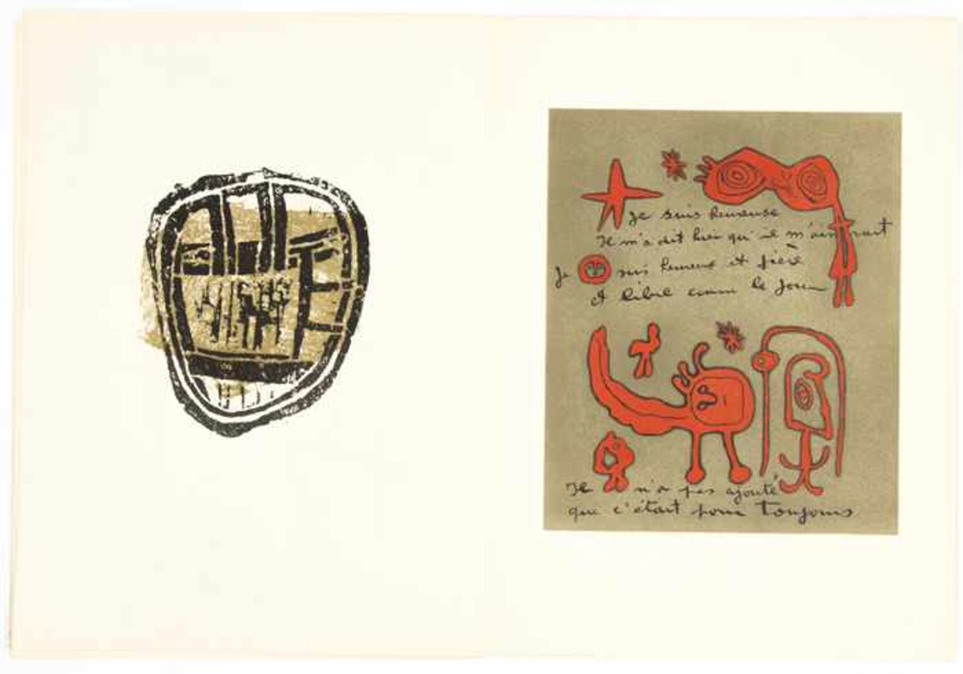 Braque, Georges Derrière le Miror, Edition 112, 1958 Seitenanzahl: 16 - Image 3 of 3