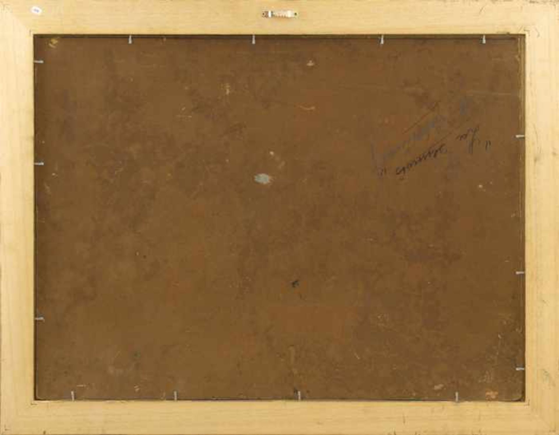 Borneman Badende im Fluss, 1948 Öl auf Platte Signiert und datiert links unten 44,6 x 59,6 cm - Image 4 of 5