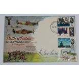 Douglas Bader hand signed 1965 Battle of Britain Cover