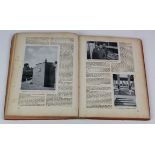 Adolf Hitler original cigarette card collectors album