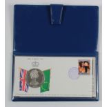 H.M.Queen Elizabeth II 1977 25 Silver Dollar to the Cook Islands 1977 Silver Jubilee Medallic