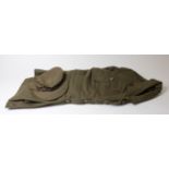 ATS WW2 woman’s service jacket good size waist 31 to 32 1941 dated with ATS hat named inside W/20113