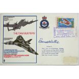 Barnes Wallis hand signed Dam Busters 1972 Cover, toning noted (1)