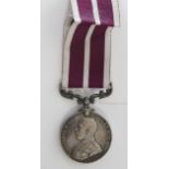 Army Meritorious Service Medal GV (swivel) 32040 Sjt J James-Peck RE. L/G 18/1/1919 1st Army Sig Coy