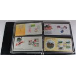 Malaysia - clean FDC collection in album, c1980's - 1990. (approx 76) Clean lot