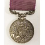 Army LSGC Medal QV named 879 Willm Jones 10th Hussars. With copy medal roll, also entitled to the