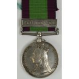 Afghanistan Medal 1881 with Ali Musjid clasp, named to 2882 Pte D Graham 4th Bn Rifle Bde. With copy