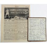 Boxing - Golden Gloves 1955 one of the greatest amateur boxing events of all time, took place when