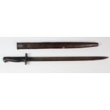 P'07 bayonet by Wilkinson Sword regimentally marked to the 4th Battalion Essex Regiment (4.Ex.)