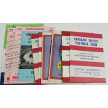 Chesham handbooks c1958-59 - 1962-3 (approx 10)