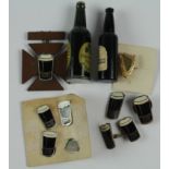 Breweriana lot (mainly Guinness) (9) comprising 3 badges, 3 cufflinks, (1 pencil and 1 lighter, both