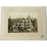 Attleboro Town FC Team Photo 1921-22, taken by E.Johnson, Attleborough.