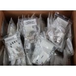 Approx 35 bags containing around 500 items of Vintage Silver Rings/Pendants/Chains/Bracelets/