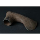 Ancient Near Eastern, Luristan (ca. 2000 BC) bronze military axehead; nice patina and details.