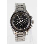 Gents stainless steel Omega Speedmaster Professional wristwatch, circa 1966/67 (serial number