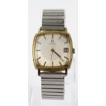 Gents Omega automatic wristwatch circa 1966 (serial number 23926277), slight pitting to dial but