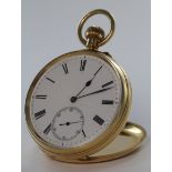 Gents 18ct gold cased open face pocket watch, hallmarked London 1897, the sigend movement by John