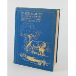 Black Beauty by Anna Sewell, published by Jarrold for Boots the Chemist (1930). Pictorial blue cloth