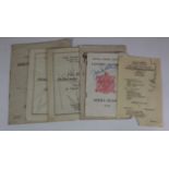 Opera interest. Six opera programmes each signed to front, circa 1940s to 50s, signers include
