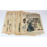 Fashion. Fourteen front covers or complete magazines, circa 1890s-1900s, with fashion plates, mainly