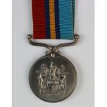 Africa - Rhodesia: Rhodesian General Service Medal to 770128 MISS P. H. BOSHOFF. A rare award to a