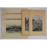 Budapest, various buildings & varieties, Hungarian publisher   (5)