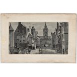 Edinburgh St, made by Grant for 1886 Exhibition, taken & framed in France by Members of Grant family