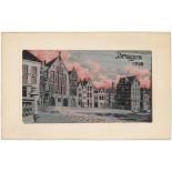 Flames, Bruges 1918 by Deffrene, rare   (1)