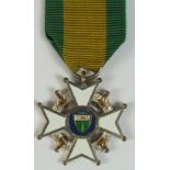 Africa - Rhodesia: Officer of the Legion of Merit, Civil issue, unnamed as issued. VF+