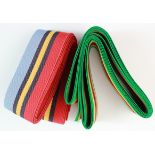 Africa - Rhodesia / Zimbabwe: 20 x 15cm / 6 inch lengths of full size medal ribbon for the Rhodesian