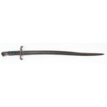 Bayonet scarce 1864 model Whitworth sword bayonet.