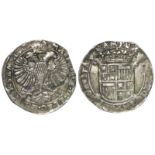 Netherlands, Overijssel, Kampen City silver 6 Stuivers of Matthias I, undated (17thC) KM# 22, uneven