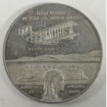 USA Commemorative Medallion, aluminium d.38mm: North Carolina, Great Smoky Mts. Natl. Park / First