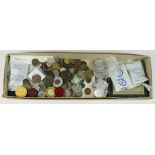 Tokens & Exonumia, 18th to 20thC assortment in a long box.