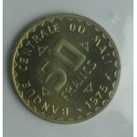 Mali 50 Francs 1975 Essai KM#E1 BU still sealed in the sleeve of issue