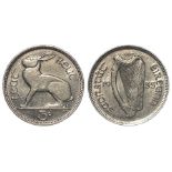 Ireland Threepence 1935 GEF