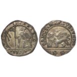 Italian State Venice silver 15 Soldi 1791, C# 121, toned VF