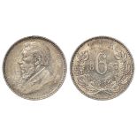South Africa Sixpence 1897 EF