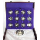 Alderney/Guernsey/Jersey - The Coronation Anniversary Silver Proof Collection, Fifty Pences, the