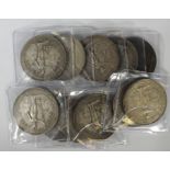 British Empire Trade Dollars (11): 1898B GF, 1899B heavily toned VF, 1900B VF, 1902B scratched