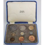 South Africa Proof set 1951 (Crown - Farthing) aFDC in its original box