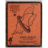 Isle of Man Tourist Trophy Races 1926 booklet