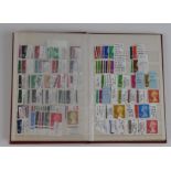 GB - Machin unmounted mint collection in small red stockbook, all identified and dated inc coil