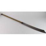 Chinese Executioner's sword, c18th century (51 inches long)