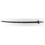 Medieval Period Calvary Sword, ca. 700 - 1000 A.D. Migration Period (Alan or Khazar) Iron Sword.