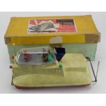 Jouets battery operated Le Cybercar with remote control beam box, contained in original box (sold as